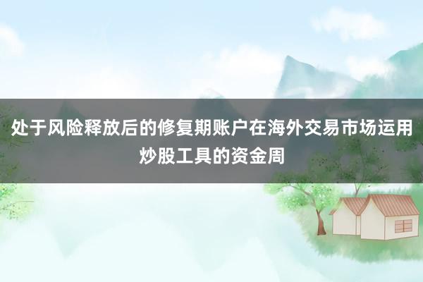 处于风险释放后的修复期账户在海外交易市场运用炒股工具的资金周